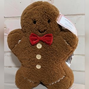 Viral Gingerbread Man Pillow!!! Pottery Barn Dupe, Cupcakes & Cashmere 🎄❤️